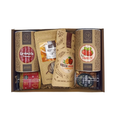 NATU Dárkový box Sladké a veselé