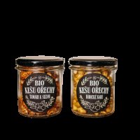 NATU Dárkový set BIO kešu ořechů deluxe I., 2 x 160 g