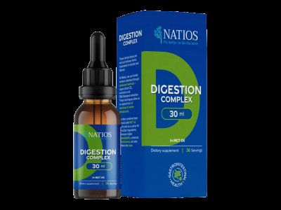 NATIOS Digestion Complex, Bylinné kapky v MCT oleji 30 ml
