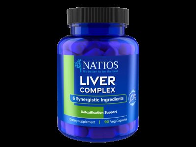 NATIOS Liver Complex, Komplex 6 složek na játra 90 kapslí