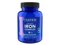 NATIOS Iron Chelated Complex, Železo bisglycinát, 18 mg 90 kapslí