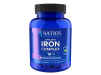 NATIOS Iron Chelated Complex, Železo bisglycinát, 18 mg 90 kapslí