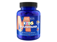 NATIOS Kids Multivitamin, 21 vitamínů a minerálů 180 tablet