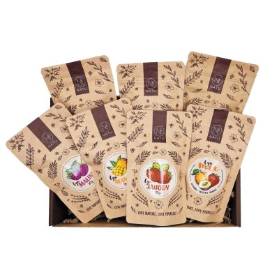 NATU Dárkový box Ovocná bedýnka