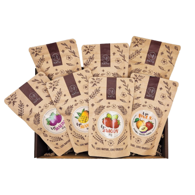 NATU Dárkový box Ovocná bedýnka