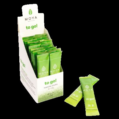 MOYA Organic matcha daily to go! 24 x 1.5 g