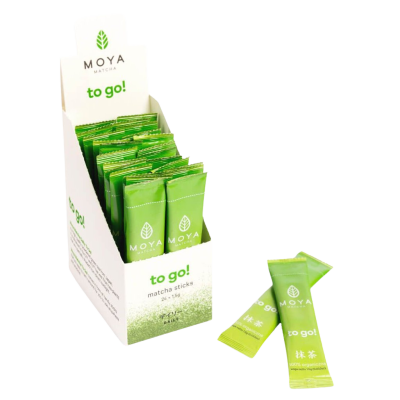 MOYA Organic matcha daily to go! 24 x 1.5 g