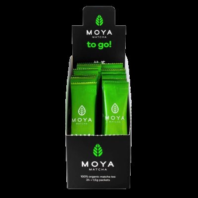 MOYA Organic matcha traditional to go! 24 x 1.5 g