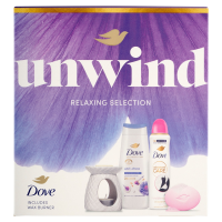 DOVE Unwind dárková sada péče o tělo