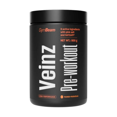 GYMBEAM Veinz Pre-workout, Mango - Marakuja 500 g