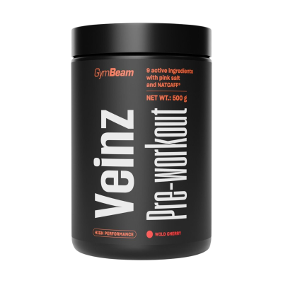 GYMBEAM Veinz Pre-workout - Wild cherry 500 g