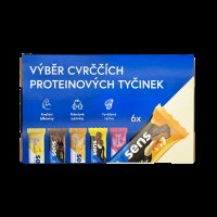 SENS Cvrččí proteinové tyčinky v dárkovém balení - starter pack 6 tyčinek