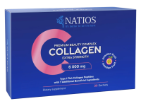 NATIOS Collagen Premium Beauty Complex, Komplex pro krásu, 6 000 mg 30 sáčků