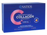 NATIOS Collagen Premium Beauty Complex, Komplex pro krásu, 6 000 mg 30 sáčků