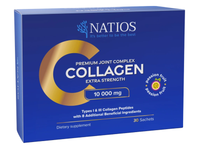 NATIOS Collagen Premium Joint Complex, Komplex na klouby, 10 000 mg 30 sáčků