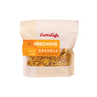 CROSSCAFE Granola ořechová 300 g