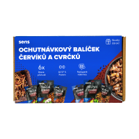 SENS Ochutnávkový balíček cvrčků & červíků 6ks