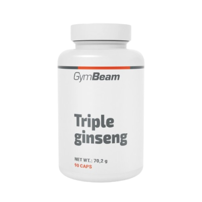 GYMBEAM Triple ginseng 90 kapslí