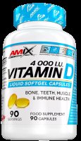AMIX Vitamin D - 4000 I.U. 90 kapslí