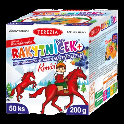 TEREZIA Rakytníček želatinky koníci se zimolezem 50 ks