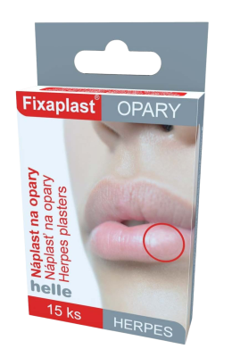 FIXAPLAST Náplast HERPES na opary 15 ks