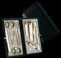 THREE SEVEN CORPORATION Manikurní set penál - 10 nástrojů 10 ks