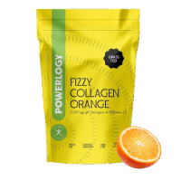 POWERLOGY Fizzy Collagen pomeranč 300 g