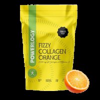 POWERLOGY Fizzy Collagen pomeranč 300 g