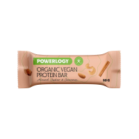 POWERLOGY Organic Vegan Protein Bar 50 g