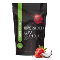 POWERLOGY Upgraded Keto Granola Strawberry 350 g