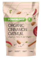 POWERLOGY Organic Cinnamon Oatmeal 350 g