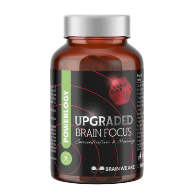 POWERLOGY Upgraded Brain Focus 60 kapslí