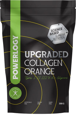 POWERLOGY Upgraded Collagen Orange 300 g