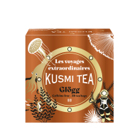 KUSMI TEA Porcovaný ovocný vánoční čaj Glögg Bio 20 sáčků