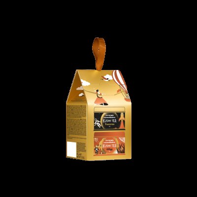 KUSMI TEA Vánoční dárkový set dvou čajových miniatur Glögg a Tsarevna 2025 2 x 20 g