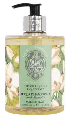 LA FLORENTINA Tekuté mýdlo Acqua di Magnolia 500 ml