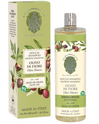 LA FLORENTINA Shower Shampoo Olivo in Fiore 500 ml