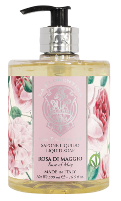 LA FLORENTINA Tekuté mýdlo Rosa di Maggio 500 ml