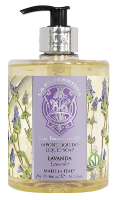 LA FLORENTINA Tekuté mýdlo Lavanda 500 ml