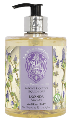 LA FLORENTINA Tekuté mýdlo Lavanda 500 ml