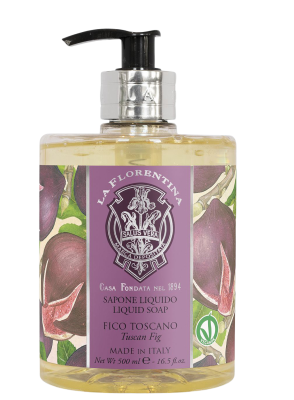 LA FLORENTINA Tekuté mýdlo Fico Toscano 500 ml