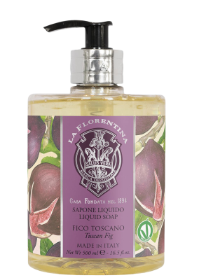 LA FLORENTINA Tekuté mýdlo Fico Toscano 500 ml
