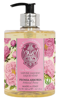 LA FLORENTINA Tekuté mýdlo Peonia Arborea 500 ml