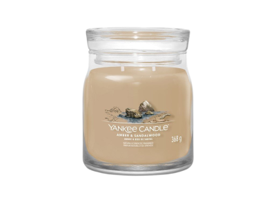 YANKEE CANDLE Amber & Sandalwood Vonná svíčka 368 g