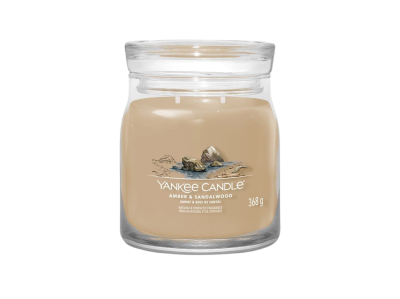 YANKEE CANDLE Amber & Sandalwood Vonná svíčka 368 g