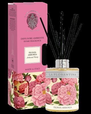 LA FLORENTINA Pokojový difuzor Peonia Arborea 500 ml