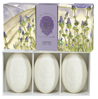 LA FLORENTINA Kazeta mýdel s levandulí 450 g