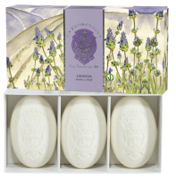 LA FLORENTINA Kazeta mýdel s levandulí 450 g