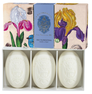LA FLORENTINA Kazeta mýdel Iris Florentina 450 g