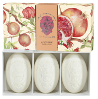 LA FLORENTINA Kazeta mýdel granátové jablko 450 g